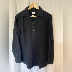 Aritzia black sail small button up